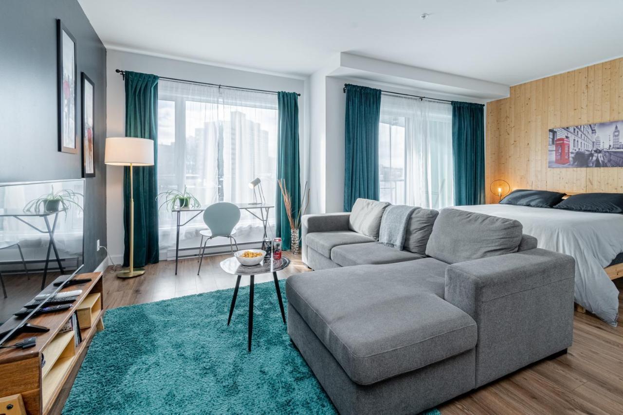 Charmant Loft - 20 Min A Pied Vieux-Quebec ! ภายนอก รูปภาพ